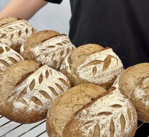 Lớp trực tiếp bánh mì artisan men sourdough