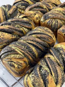 Lớp trực tiếp bánh mì mềm men sourdough tổng hợp