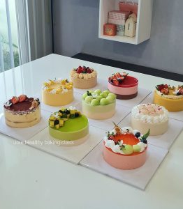 Lớp trực tiếp bánh lạnh healthy từ trái cây tươi