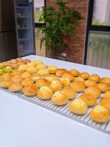 Lớp online bánh mì mềm nguyên cám 9 loại nhân mặn