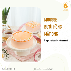 Lớp trực tiếp bánh lạnh healthy từ trái cây tươi