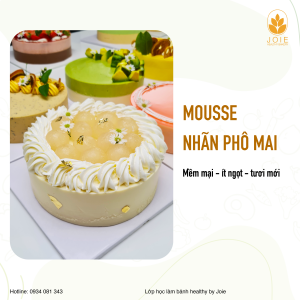 Lớp trực tiếp bánh lạnh healthy từ trái cây tươi