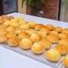 Lớp trực tiếp bánh mì mềm nguyên cám 9 loại nhân mặn