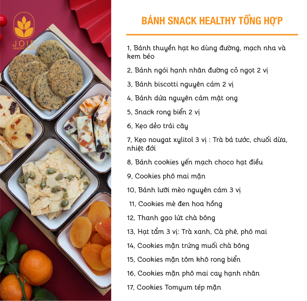 Bánh kẹo healthy