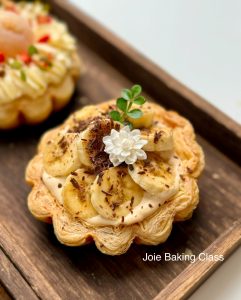 Lớp online bánh tart trái cây ngàn lớp