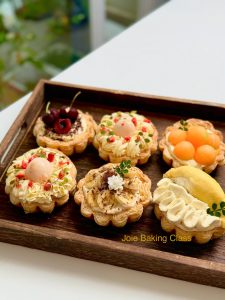 Lớp online bánh tart trái cây ngàn lớp