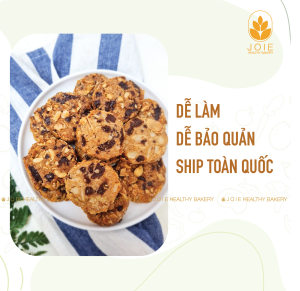 Lớp online bánh quy Pháp phiên bản Healthy hơn.