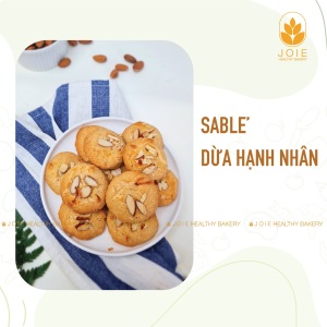 Lớp online bánh quy Pháp phiên bản Healthy hơn.