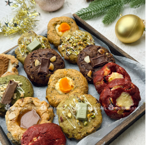 Lớp online bánh cookies mềm New York