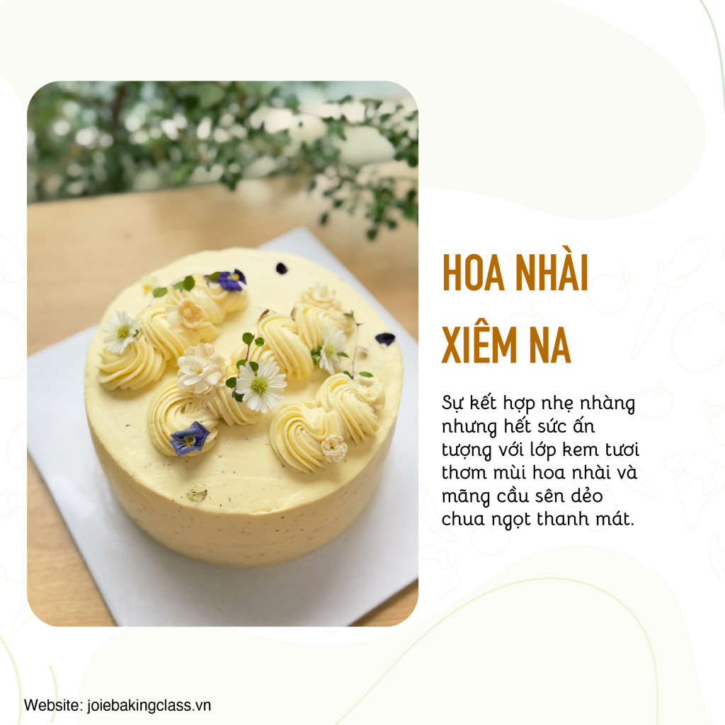 Lớp online bánh kem 100% whipping mix vị