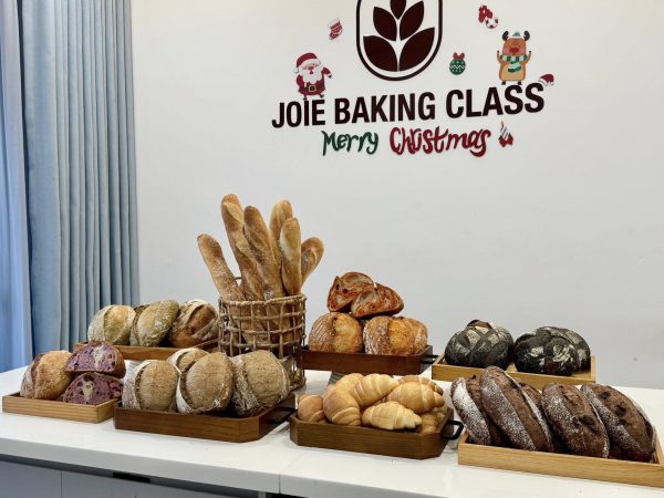 Lớp trực tiếp bánh mì artisan men sourdough